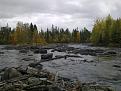 Река и место ,  на котором Вася поймал своих сёмг